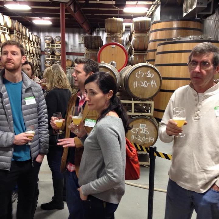 Bernard Menez et al. posing for the camera