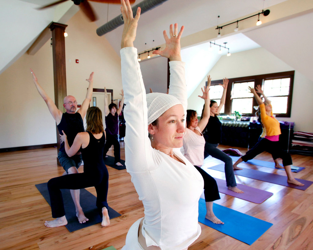 a person standing in a room