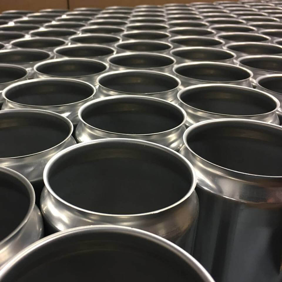 a close up of a black pan on a counter