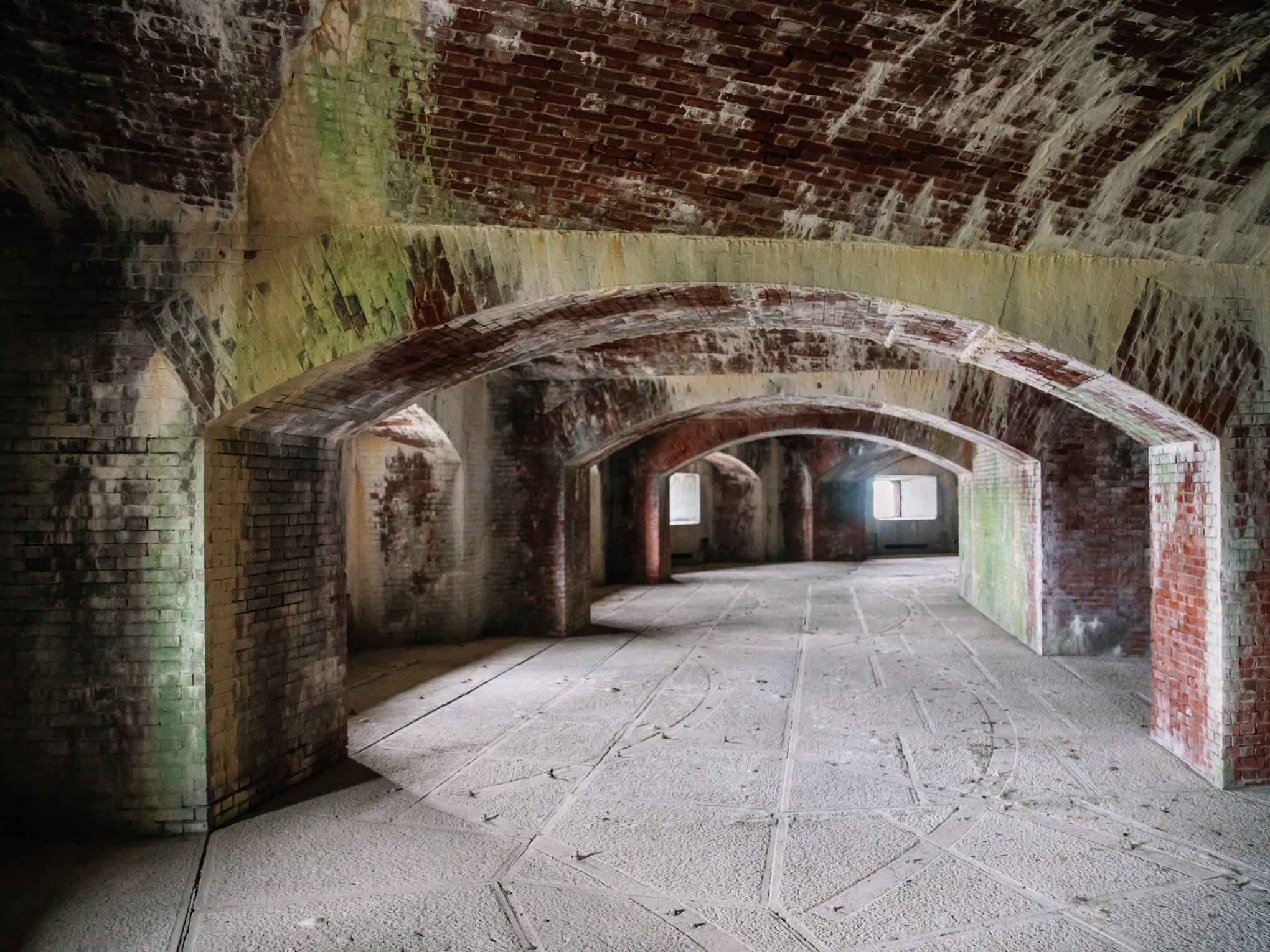 an old stone building