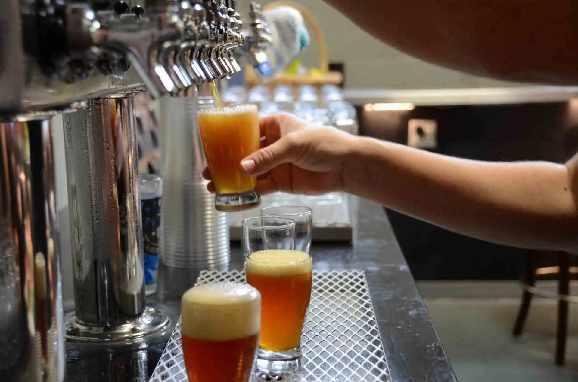 raleighbrews111 a glass cup on a counter