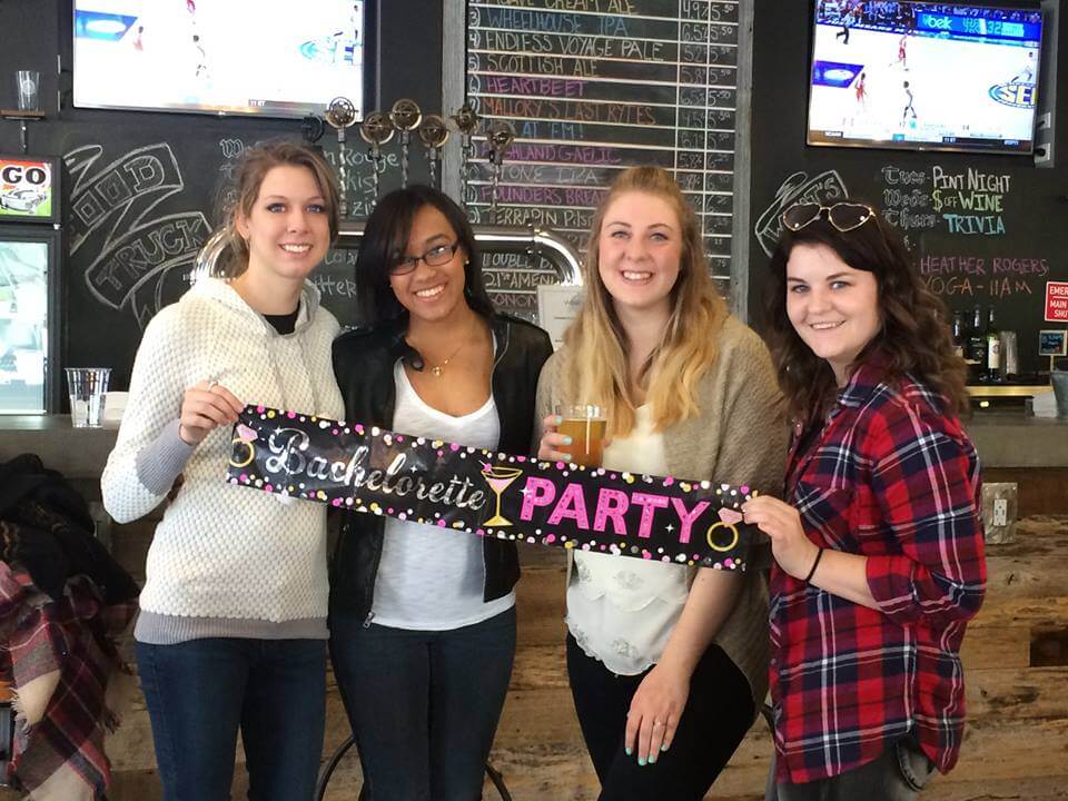 a group of people posing for a photo