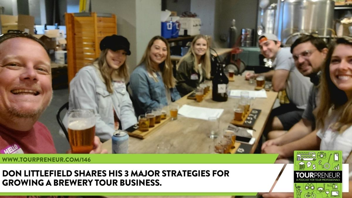 Brewery Tour Business a group of people sitting at a table