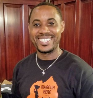 a man smiling for the camera