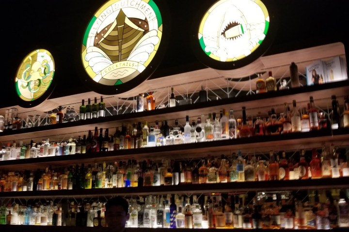 a clock that is on display in a store